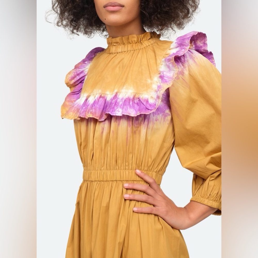 Sea New York | Zelda Dip-Dye Midi Dress Size 6 - Picture 3 of 8